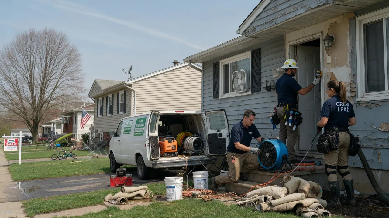 Flood Cleanup in Augusta, MI near me