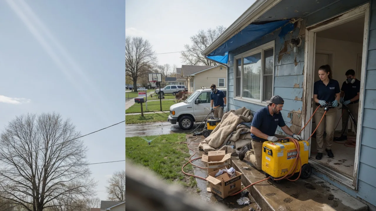 Basement Flood Cleanup in Augusta, MI near me